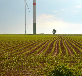 Windenergieanlage, Agrarlandschaft