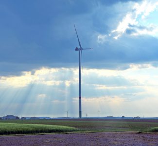 Windenergieanlage, Windkraft, Agrarlandschaft