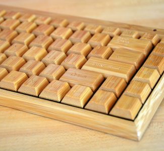 Holz Tastatur