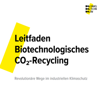 Leitfaden CO2-Recycling_Umwelttechnik BW_Titelbild