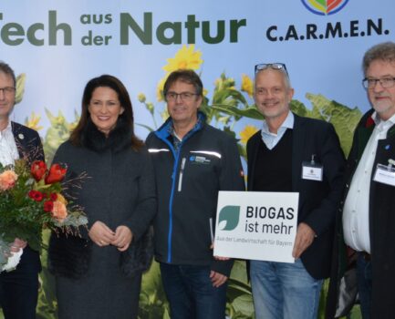 Landwirtschaftsministerin Kaniber bei C.A.R.M.E.N.-Fachgespräch: „Biogas ist Wertschöpfung im ländlichen Raum!“