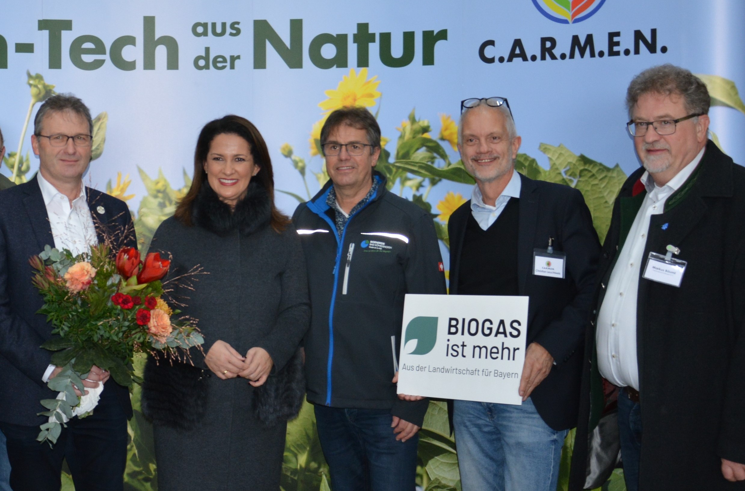 Landwirtschaftsministerin Kaniber bei C.A.R.M.E.N.-Fachgespräch: „Biogas ist Wertschöpfung im ländlichen Raum!“